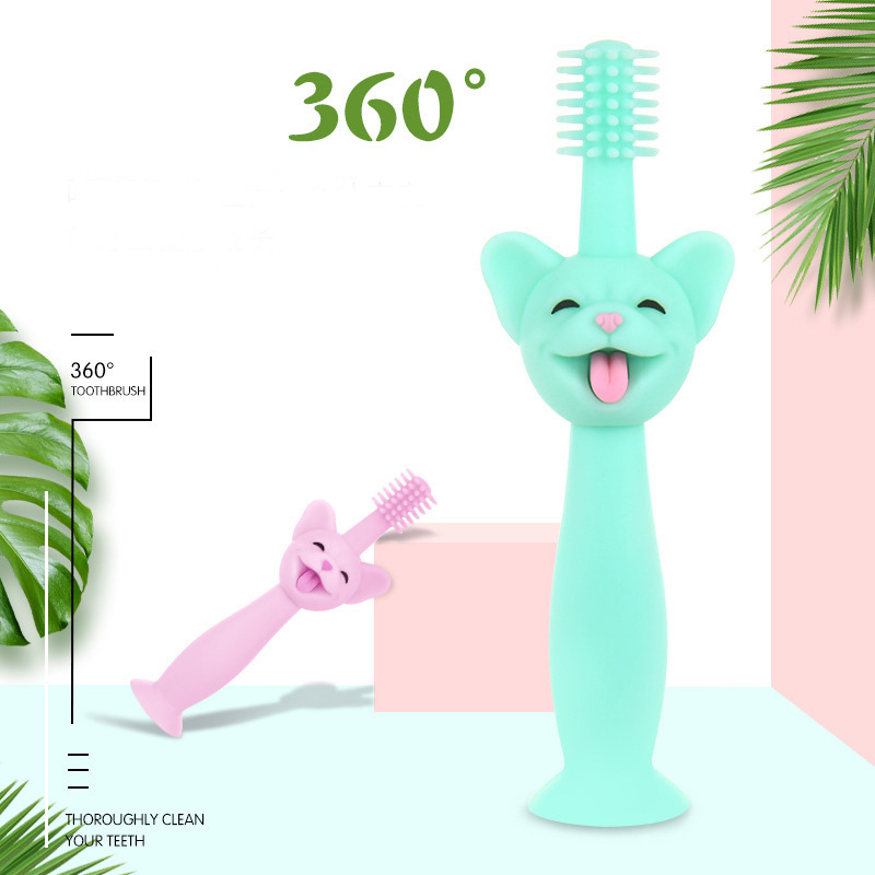 New baby toothbrush Teether silicone toothbrush