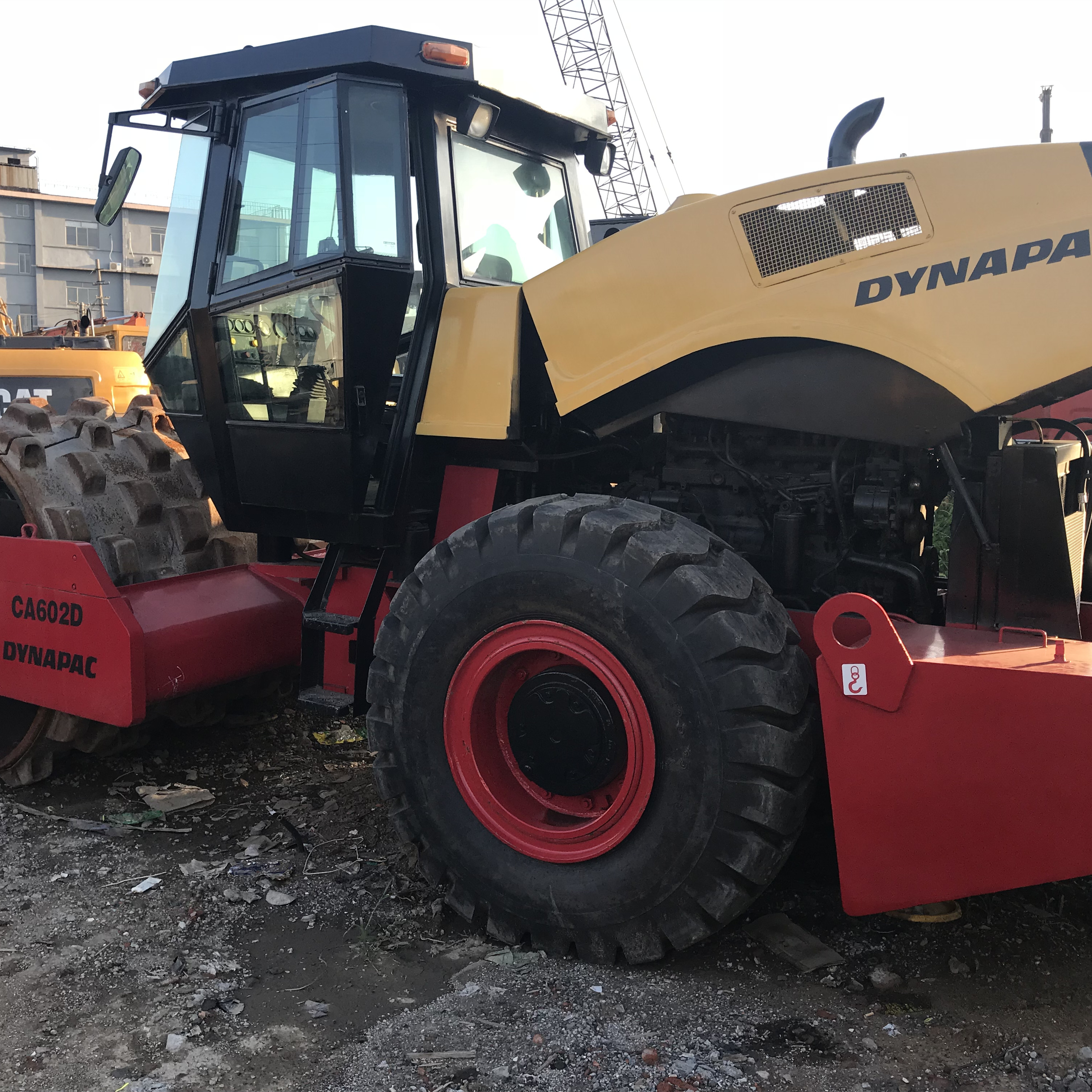 Dynapac CA602D mini bomag vibratory rc used high-performance steel drums road rollers compactor with cheap price