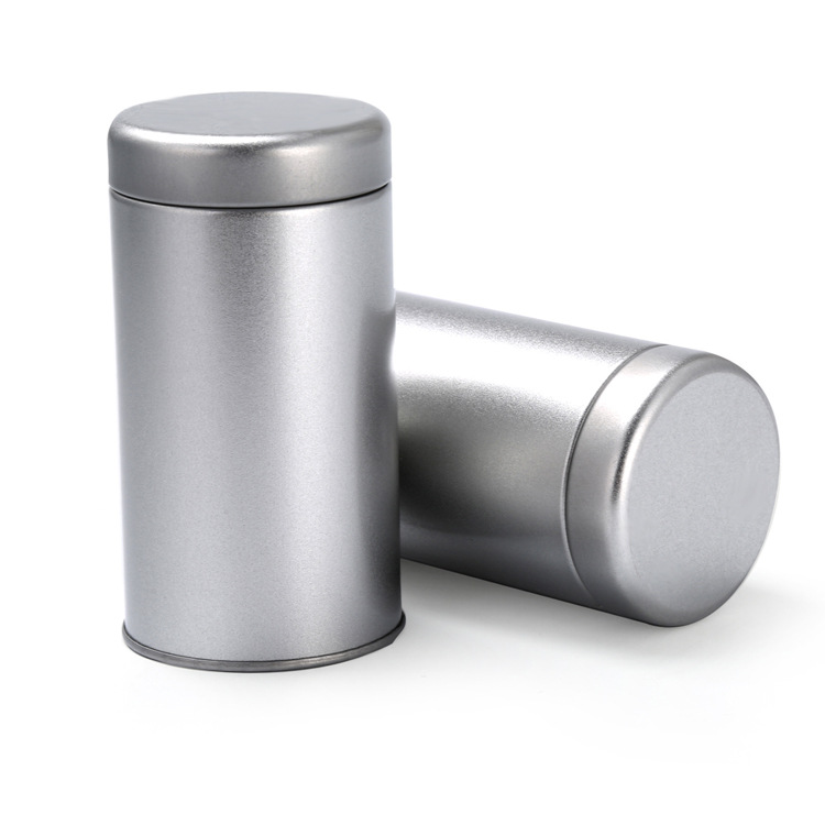Customized Food Grade Metal 68*125mm Empty Round Candle Tea Tin Can Manufacturer