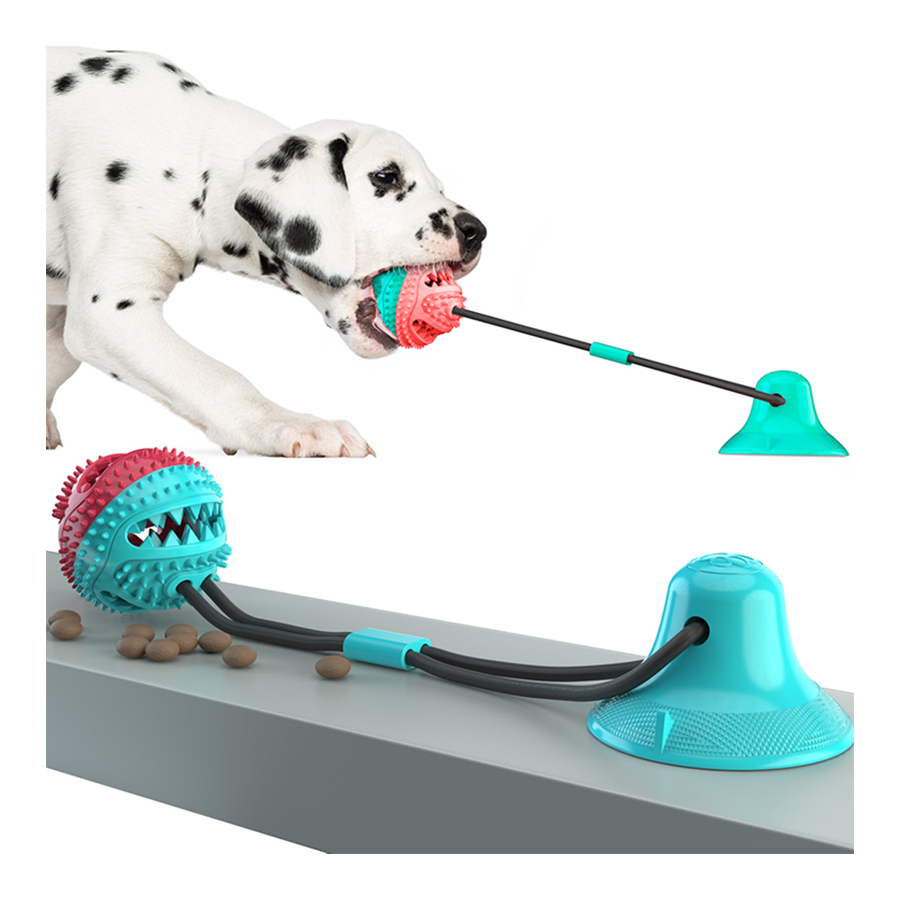 2021 Hot sale dog interactive training toy with Suction Cup chew toys