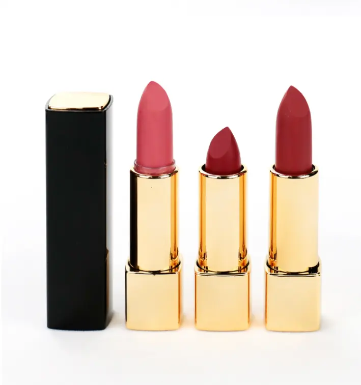 New Fashion Customize Sexy Cosmetic Makeup Matte Waterproof Make Your Own pink Lipstick