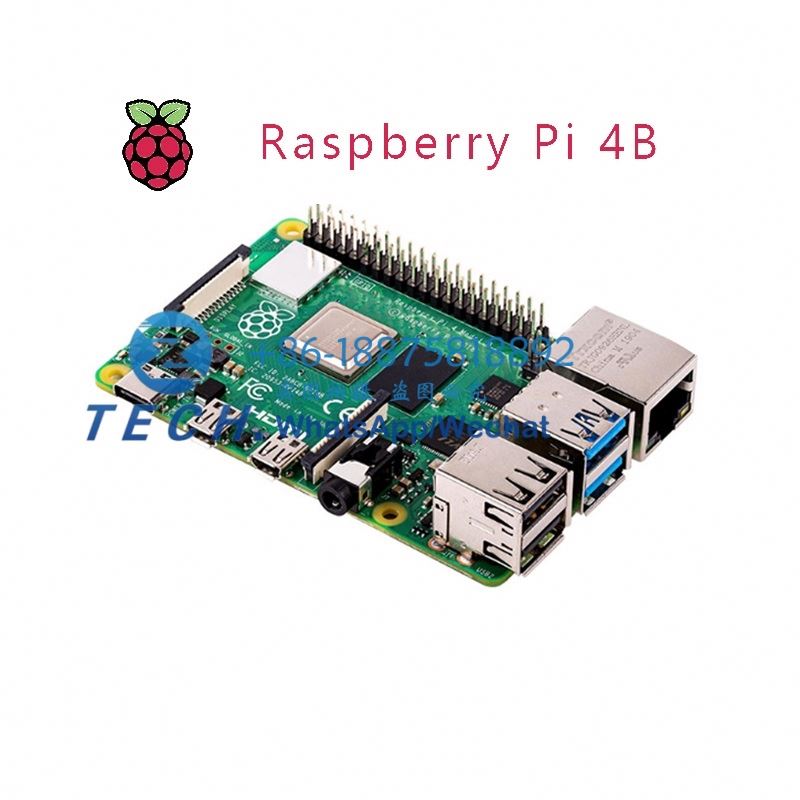 Оригинальная модель raspberry pi Модель pi4 4b 1 Гб 2 ГБ 4 ГБ 8 ГБ ОЗУ стартовый комплект плата pi 4 модель компьютера