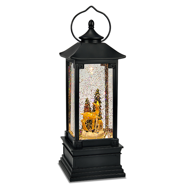 High Quality Christmas Water Globe Led Light Table Lantern Decorative