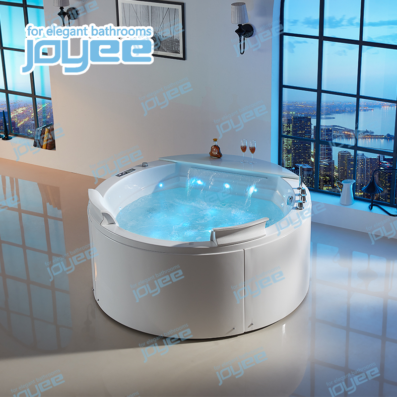 JOYEE 2 person indoor freestanding acrylic whirlpool hot tub