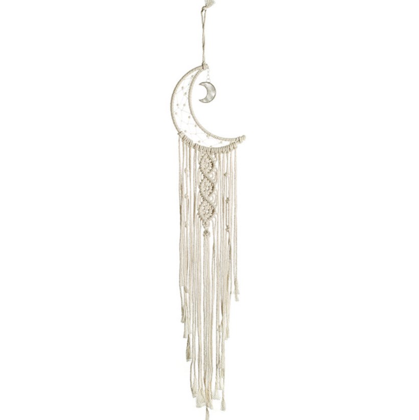 Moon Dream Catcher Kids Room Dream Catcher Pendant Wind Chimes Home Decor Gifts