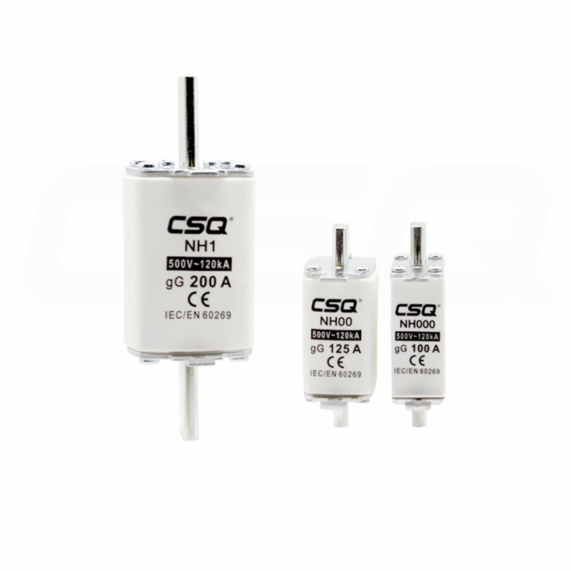 Керамический предохранитель CSQ Oem Nh00 Nh000 Nh0 63A Nh1 Nh2 Lv Nh3 Hrc 120A 500Vav 690Vac с Ce