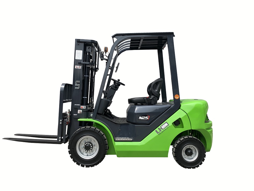 New Series 2.5 Ton Lithium-Ion Forklift Truck 2.5Ton Li-ion Forklift