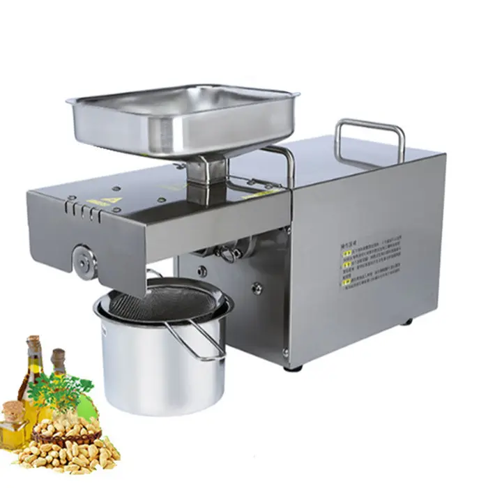 Small Size Stainless Steel Home Use Peanut Oil Press Machine/Oil Presser