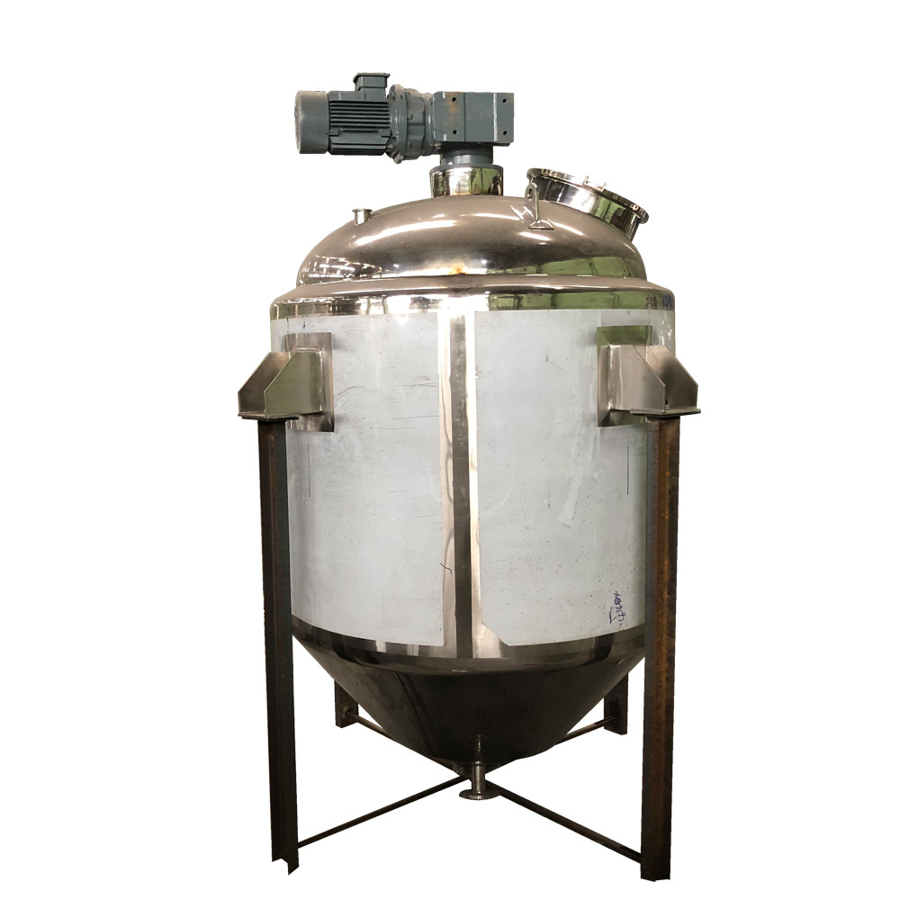Reactor stirred tank industrial jacketed ss biodiesel batch cstr lab stainless steel mixing tank chemical reactor tank price