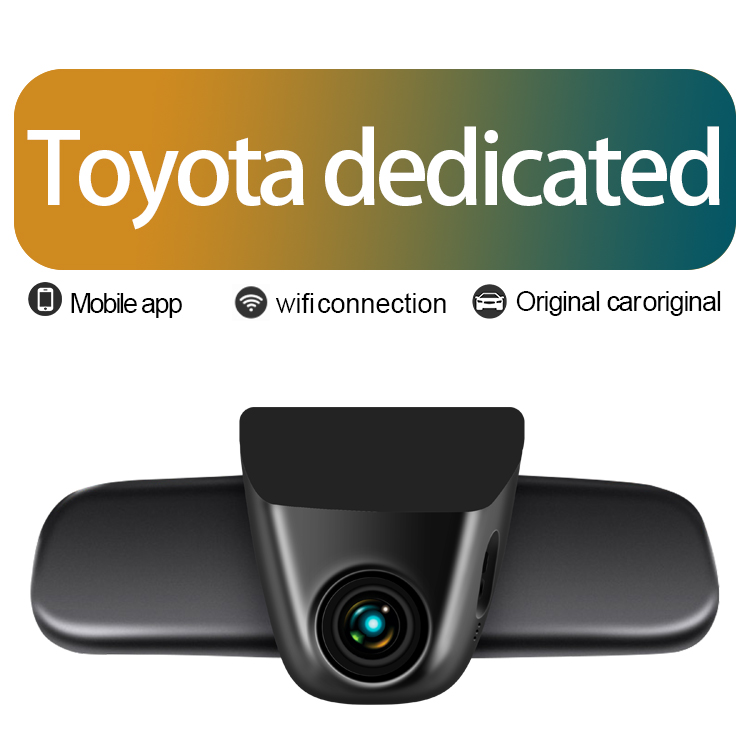Holroadx 4K 1080P HD скрытый Wifi приложение ночная версия видеорегистратор автомобиль черный ящик для Toyota Camry RAV4 Avalon Highlander Corolla IZOA