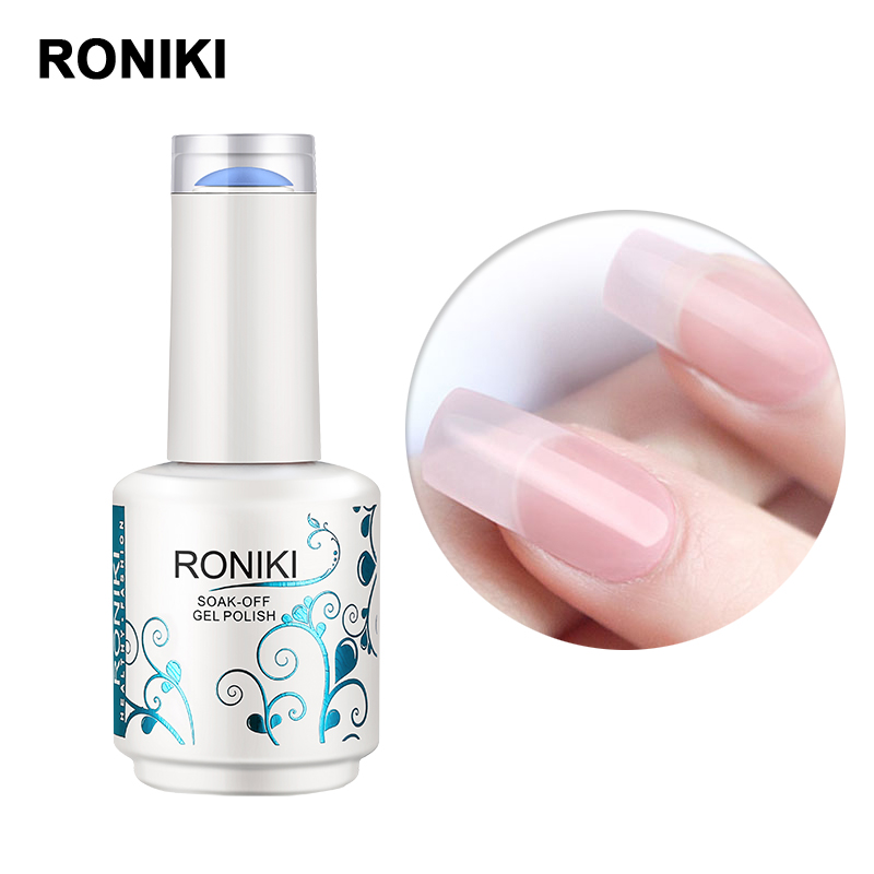 RONIKI private Label fast drying uv builder gel 15ml wholesale extend liquid nail glue