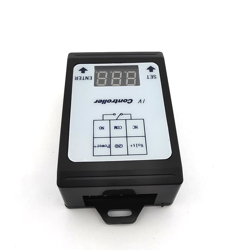 DC 6~80V Voltage Detection Charging Discharge Monitor Relay Switch Controller with Case LED display