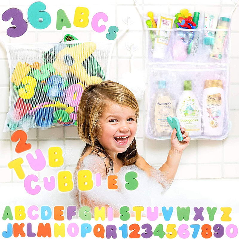 Amazon Hot Salesbathroom kids bath tub baby bath toy 36pc eva foam letters and 10pc number baby bath toys for kids