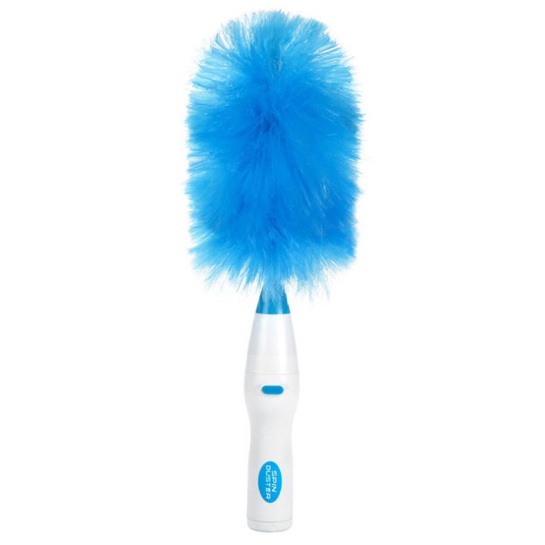 Feather Duster, 360 Degree Rotating Motorised Dust Wand Spinning Cleaning Brush Rechargeable for Cleaning Dust
