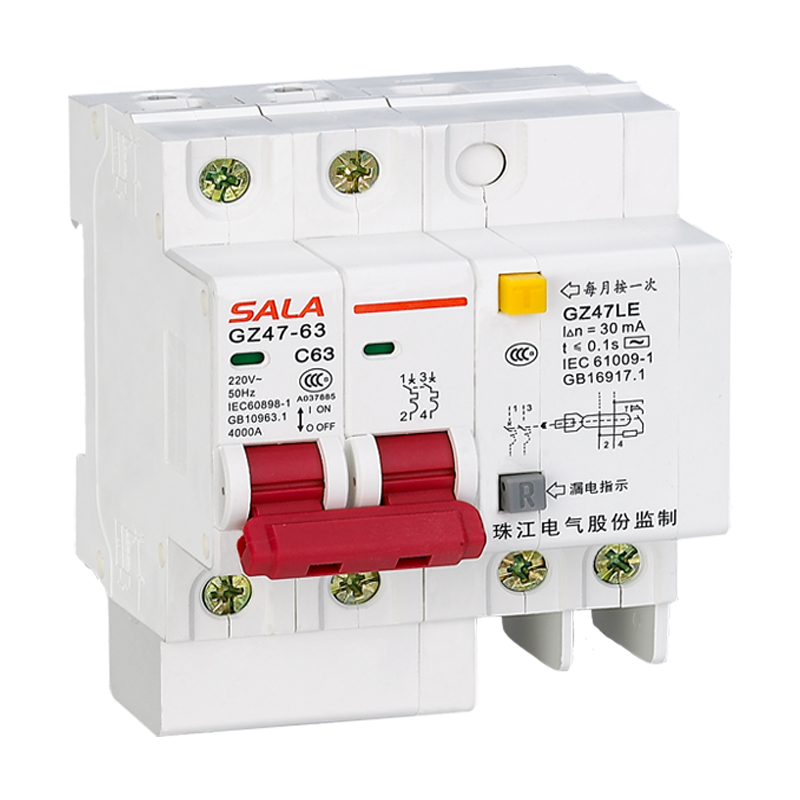 Лучшее качество, автоматический выключатель IEC60947 2P 10A 16 amp, автоматические выключатели RCCB