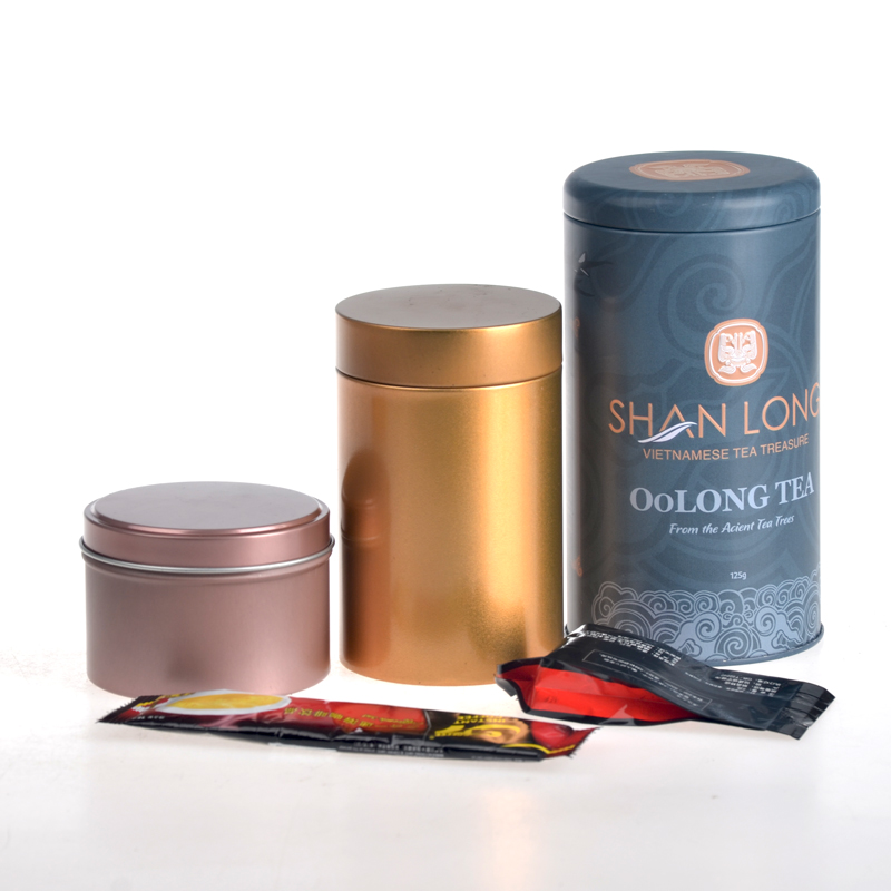 New Promotion Oem Custom Printed Round Tea Tin Box ,Round Tea Tin Can,Metal Round Tea Tin Containers
