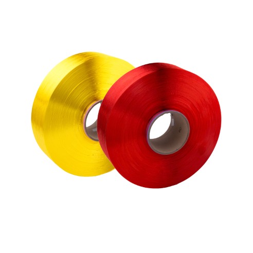 Dope dyed filament yarn fdy 50d/36f polyester trilobal yarn