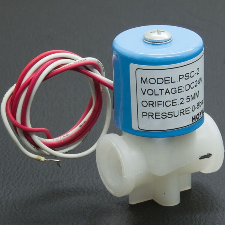 24V 12V DC 220V 110V AC PP purifier RO drinking water solenoid valve