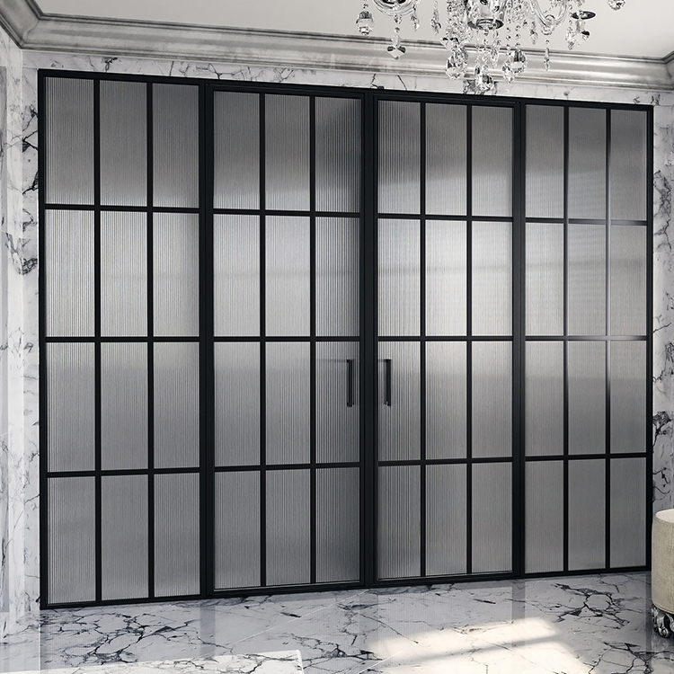 Swing Interior Double Solid 2 Way Glass Accessories Aluminium Frame Retractable Pivot Shower Door