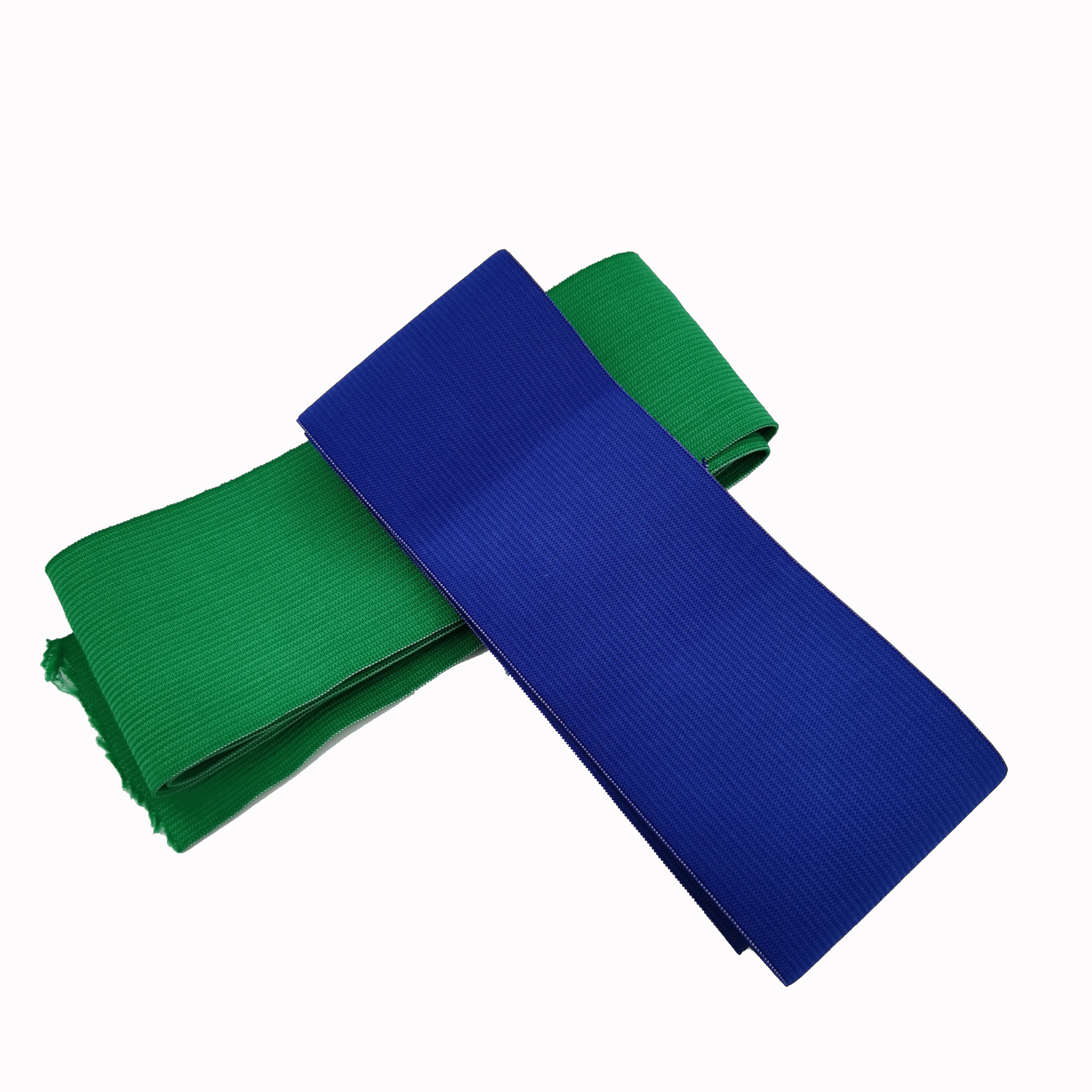 Wholesale Custom Color Knitted Elastic Tape 7cm Thick Knitting Elastic Bands For Armband Polyester Rubber Knitted Elastic Tape