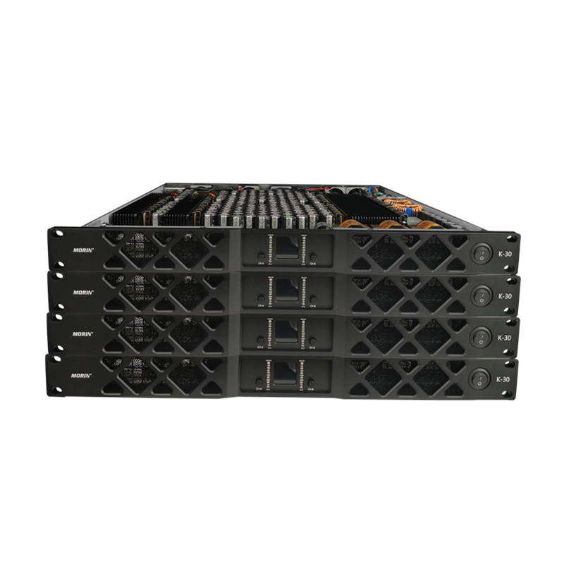 2x3000 Вт 1U Профессиональные аудио K30 усилители мощности класса D