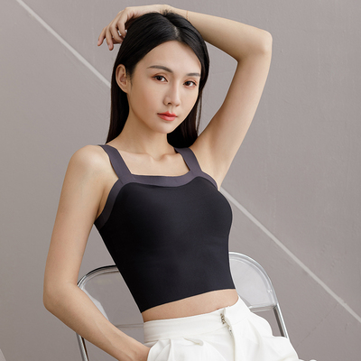 Unique Design Brand Woman Underwaist Woman Sexy Camisole Fitness Vest Backless Bra Top Underwaist For Ladies