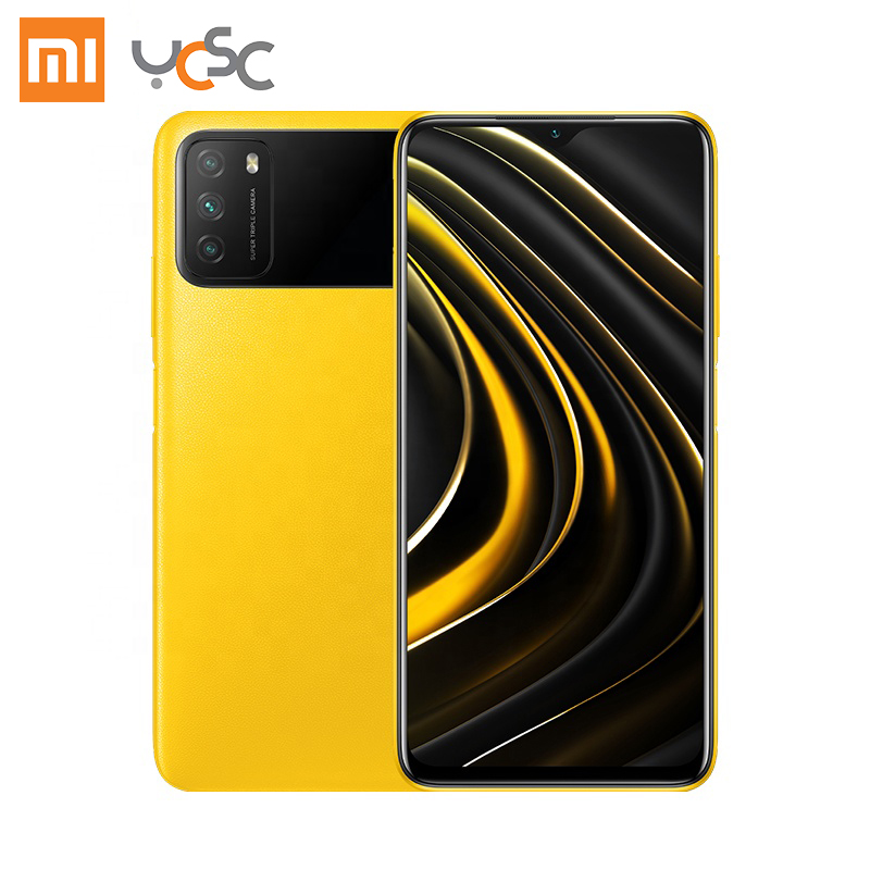 Newest Global version POCO M3 Mobile Phones Snapdragon 662 4GB 64GB 6.53" display 6000mAh battery 48MP Cam Xiomi Poco M3 Phones