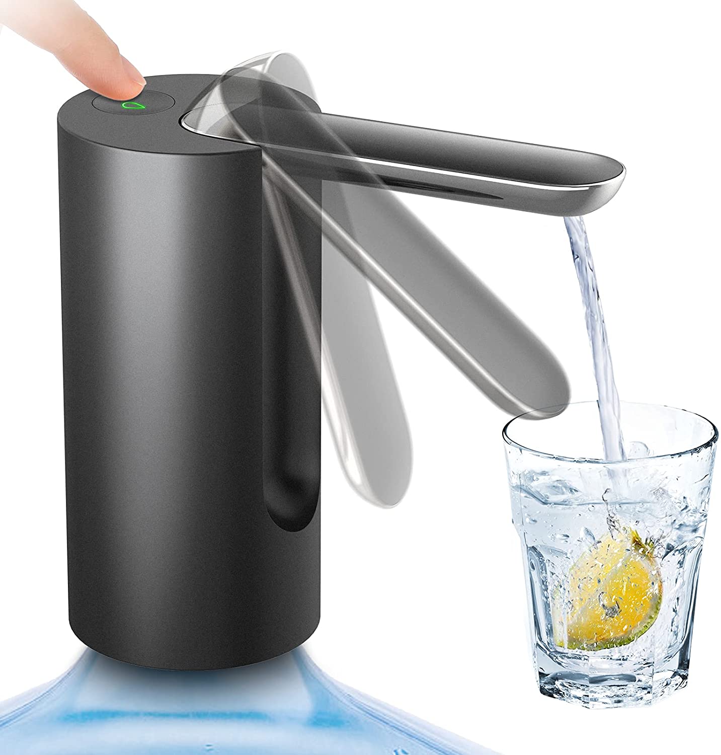 USB Rechargeable Water Dispenser Pump, Automatic Electric Pump, Portable Wireless Mini Pump