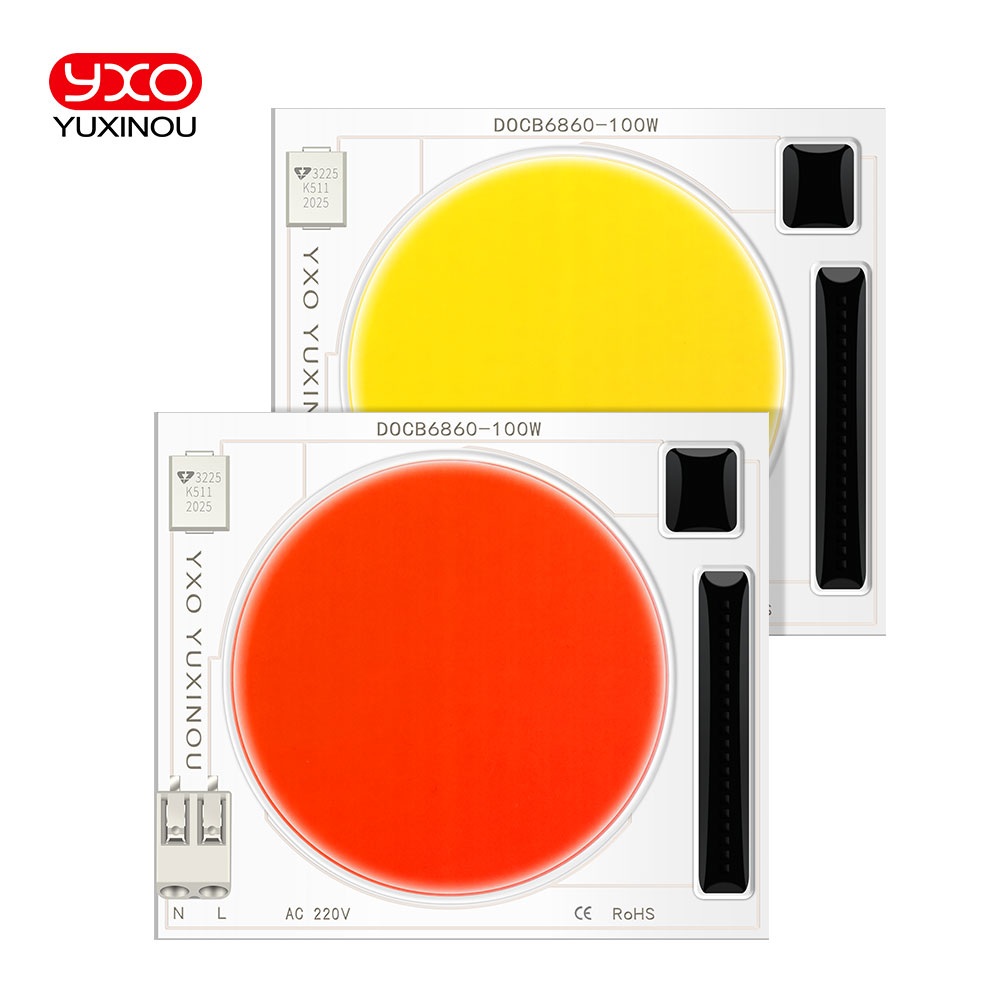Solderless Dimmable 220V Led Cob Chip 50W 80W 100W Full Spectrum Plant Grow Light Cob Chip