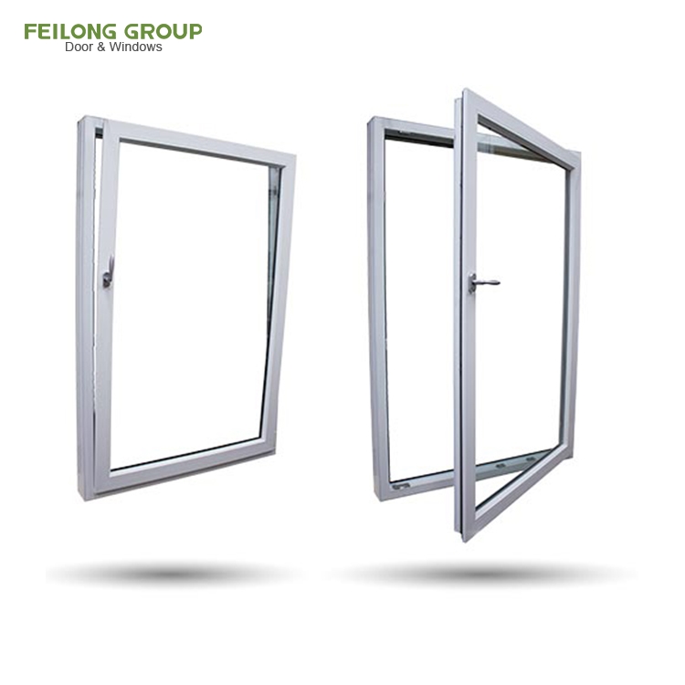 Aluminum Factory Villas Modern Tilt And Turn Window for Prefab Houses