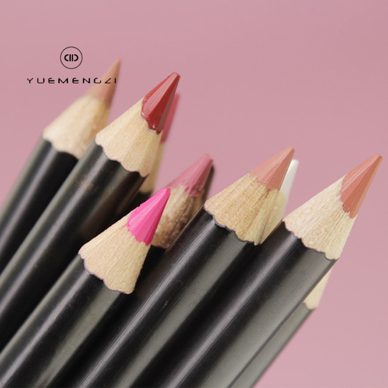 Lip liner 3 in 1 function Eyeliner available 16 color lip pencil pen No LOGO