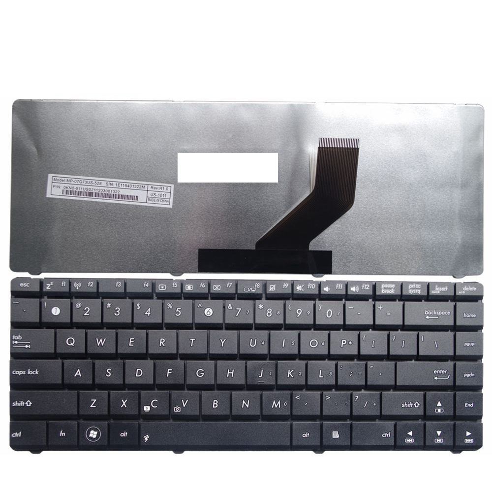 Notebook Replace Laptop English Layout Keyboard for ASUS K45D US K45DR K45DV K45N K45V K45VD Laptop Keyboards