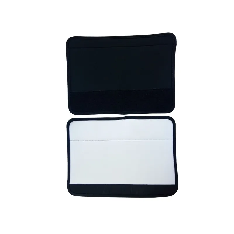 Neoprene blank white for sublimation car seat belt cover/strap