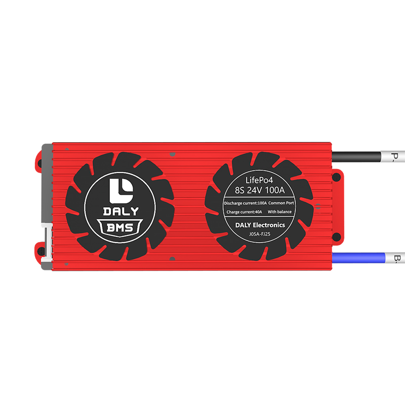 Защитный модуль BMS для аккумулятора Lifepo4 100A 8S 24V, плата BMS CE FCC ROSH ISO, сертификат высокого качества