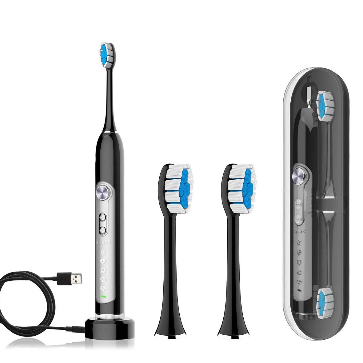 Best Quality Powerful Sonic Toothbrush Replacement Waterproofing Wireless Sonic Toothbrush For Lover