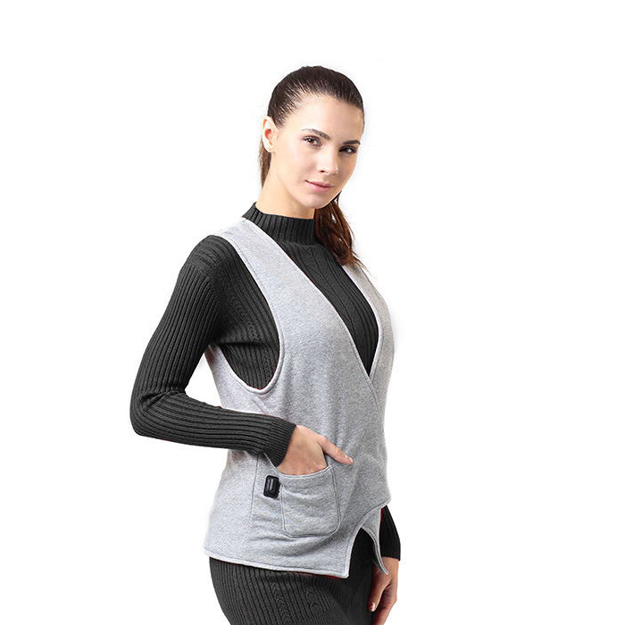 Men/Women Heated Vest Lightweight Waistcoat Warm Jacket for Winter Skiing