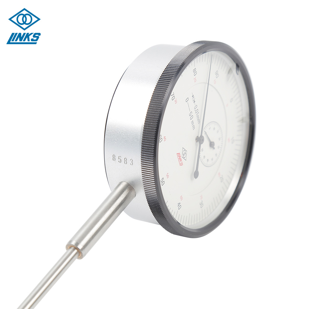 DIAL INDICATOR 0-1mm x 0.001 LATHE TOOL HIGH PRECISION 1/4 HOLE 1 INCH with steel movement