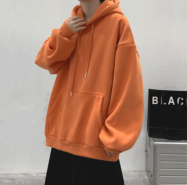 Wholesale Custom 100% Cotton Plain Hoodies Blank Sweatshirt Multi Color Unisex Hoodies