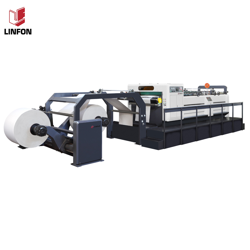 QFJ-Two Roll Model Full Automatic Paper Roll Rotary Sheet Cutting Machine