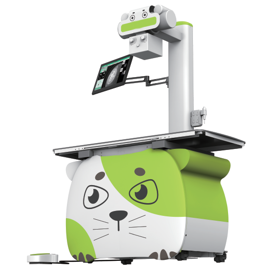 Veterinary pet use high frequency medical x-ray DR system x ray machine with flat panel and computer
