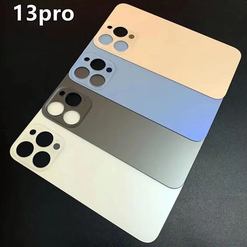 Для IPhone12 Pro Max 12 Pro Задняя стеклянная крышка объектива класса батареи для Iphone 12 Promax задняя крышка корпуса
