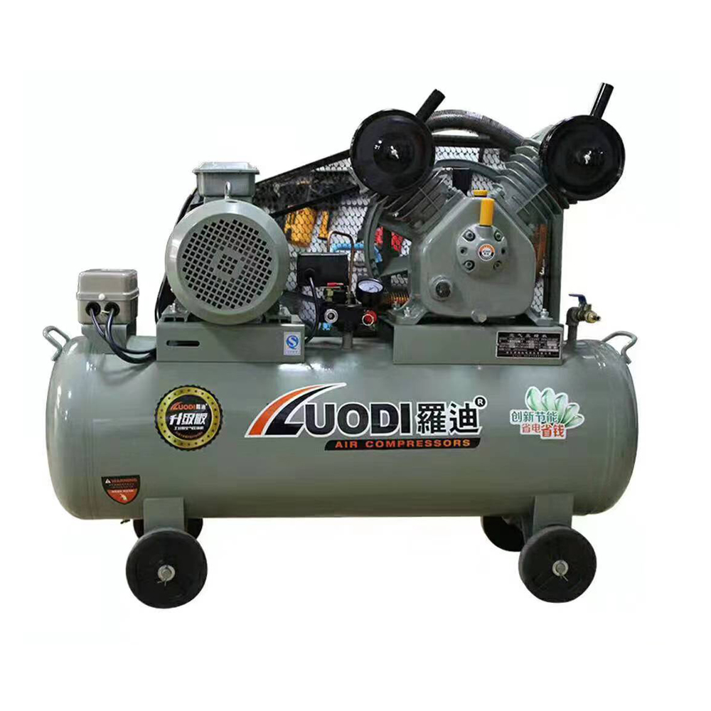 Factory direct portable piston style 4kw 120L air compressor