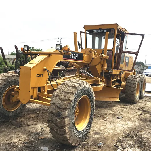 USED motor grader CAT grader caterpillar 140H in working condition/CAT wheel grader 14H 140H 120H 12H in stock