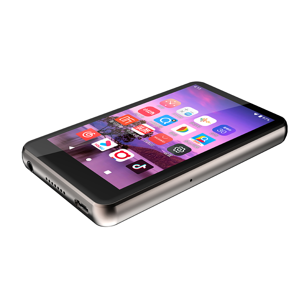 Mp3 плеер с Android 10 и Wi-Fi 4,0 "Полный сенсорный экран электронная книга Аудио Видео плеер Портативный HiFi Звук mp4 плеера