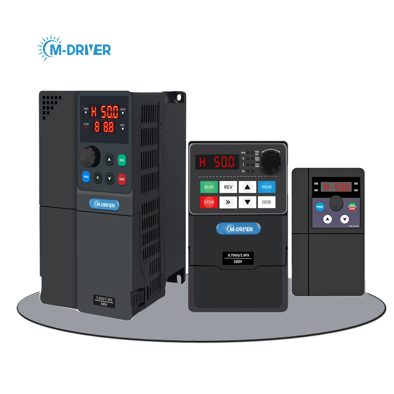 M-driver Single Phase To 3 Phase Frequency Converter 50hz 60hz 2.2kw 220v VFD Drives