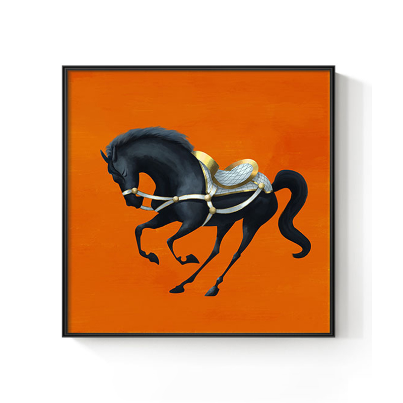 Horse Poster Classic Canvas Painting Saudi Arabia Home Decorative Abstract Prints Posters Wall Art
