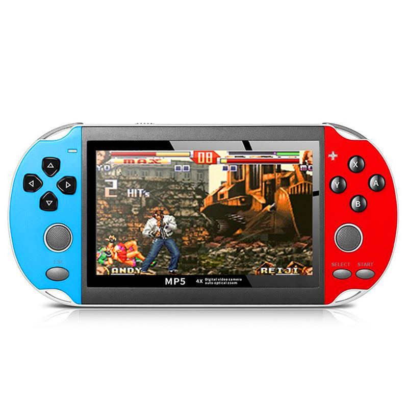 Портативная игровая консоль 4,3 дюймовый экран MP4 плеер видеоигры 8 гб поддержка видеокамеры PSP Game