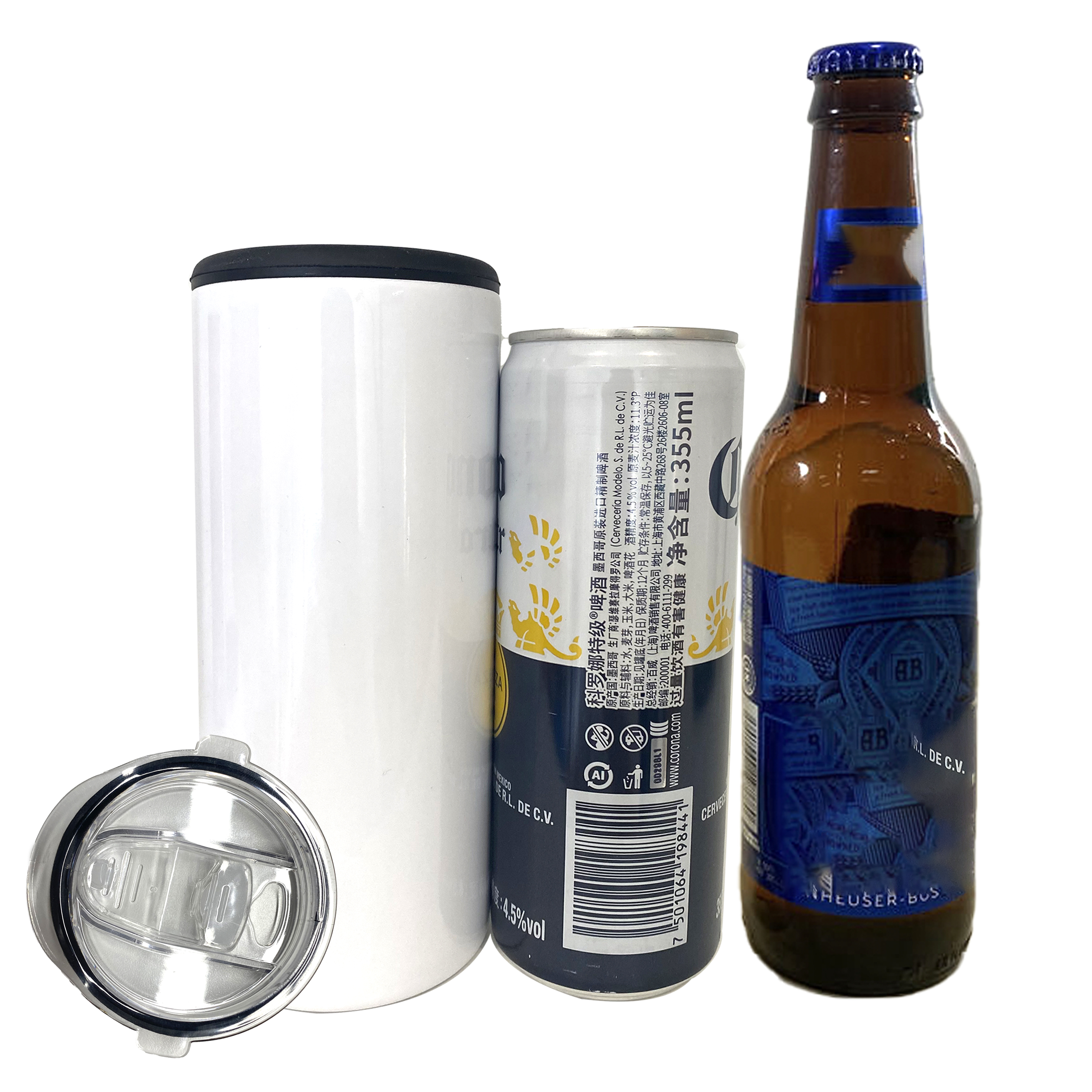 U.S. Warehouse Promotion15oz cooler double wall stainless steel beer cup sublimation blanks can cooler