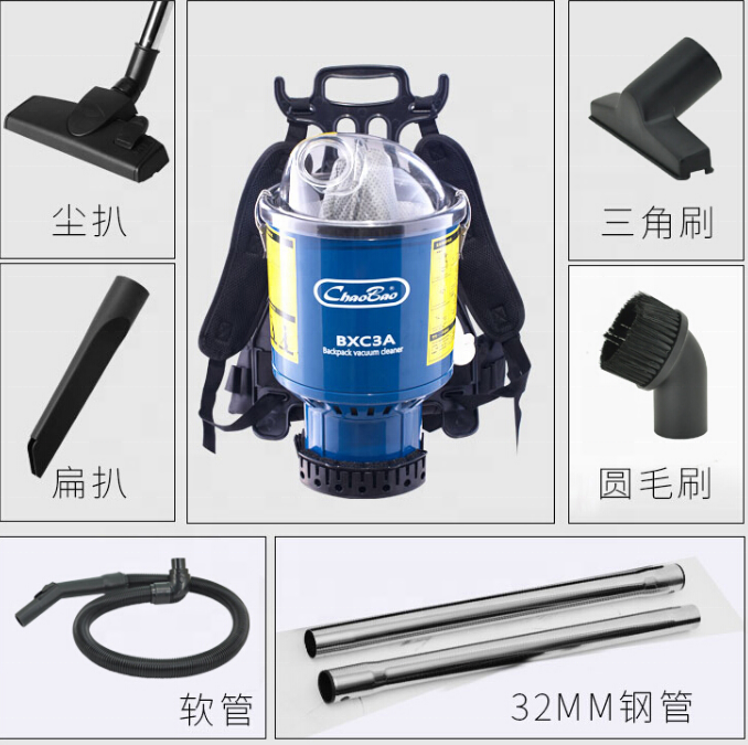 Backpack Vacuum Cleaner Use For Hotel/office/floor Cleaning 4L 1000W
