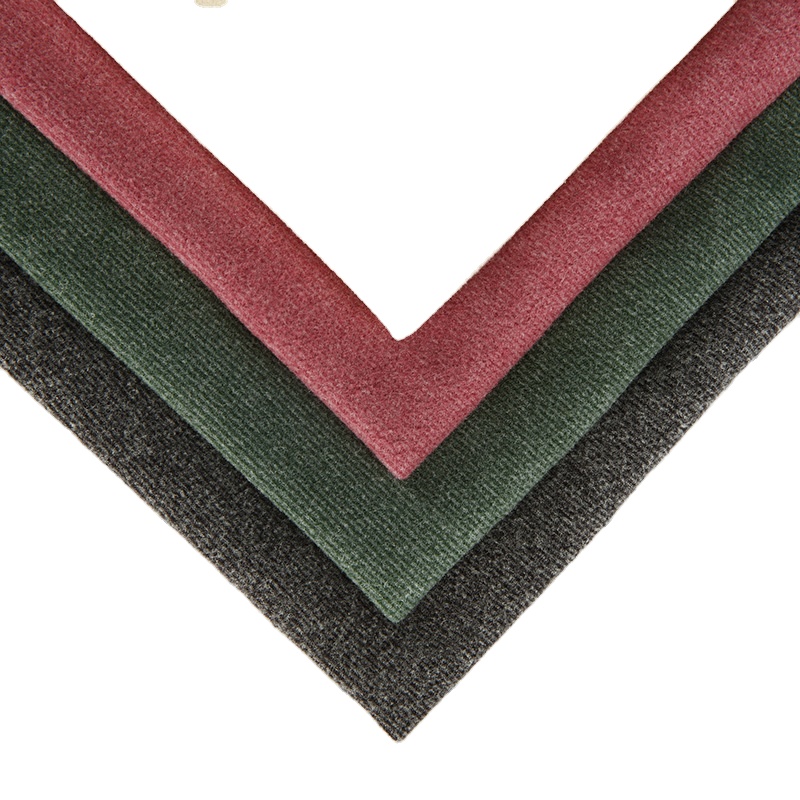 250g polyester cationic vertical striped velvet fabric bottoming shirt sweater trousers breathable soft and comfortable fabric